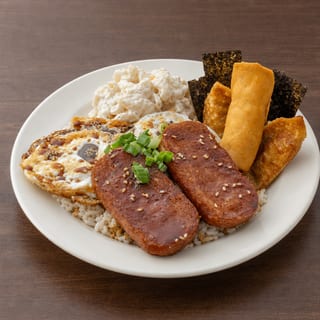 Spam & Eggs Plate